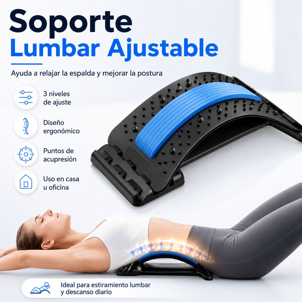 Masajeador Estirador Lumbar