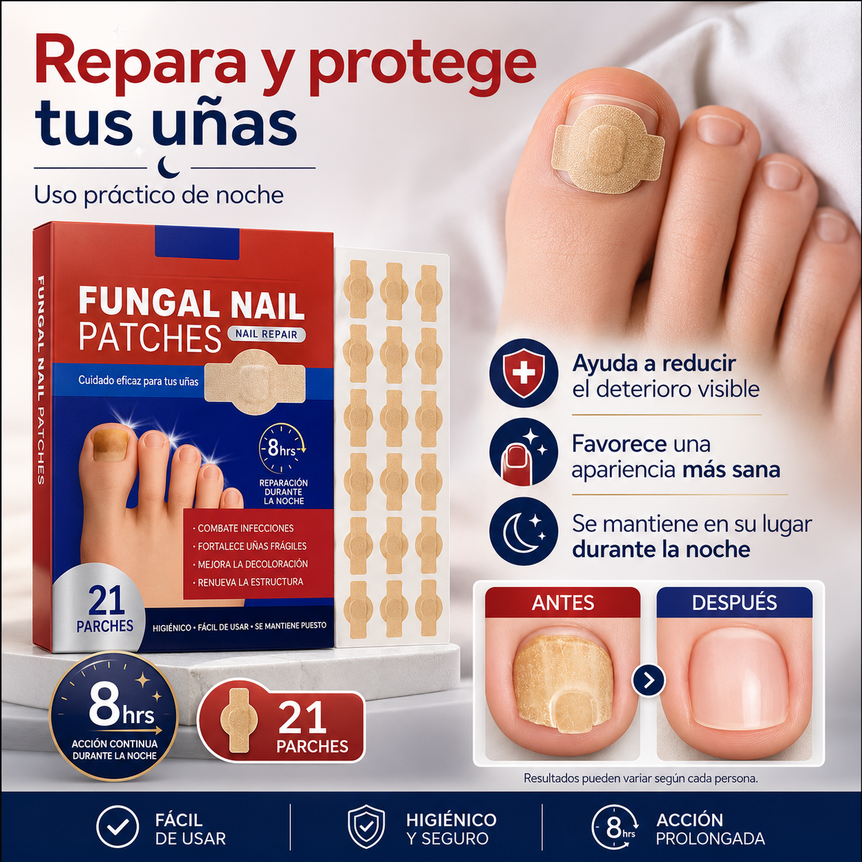 Parche Anti Hongo Uña