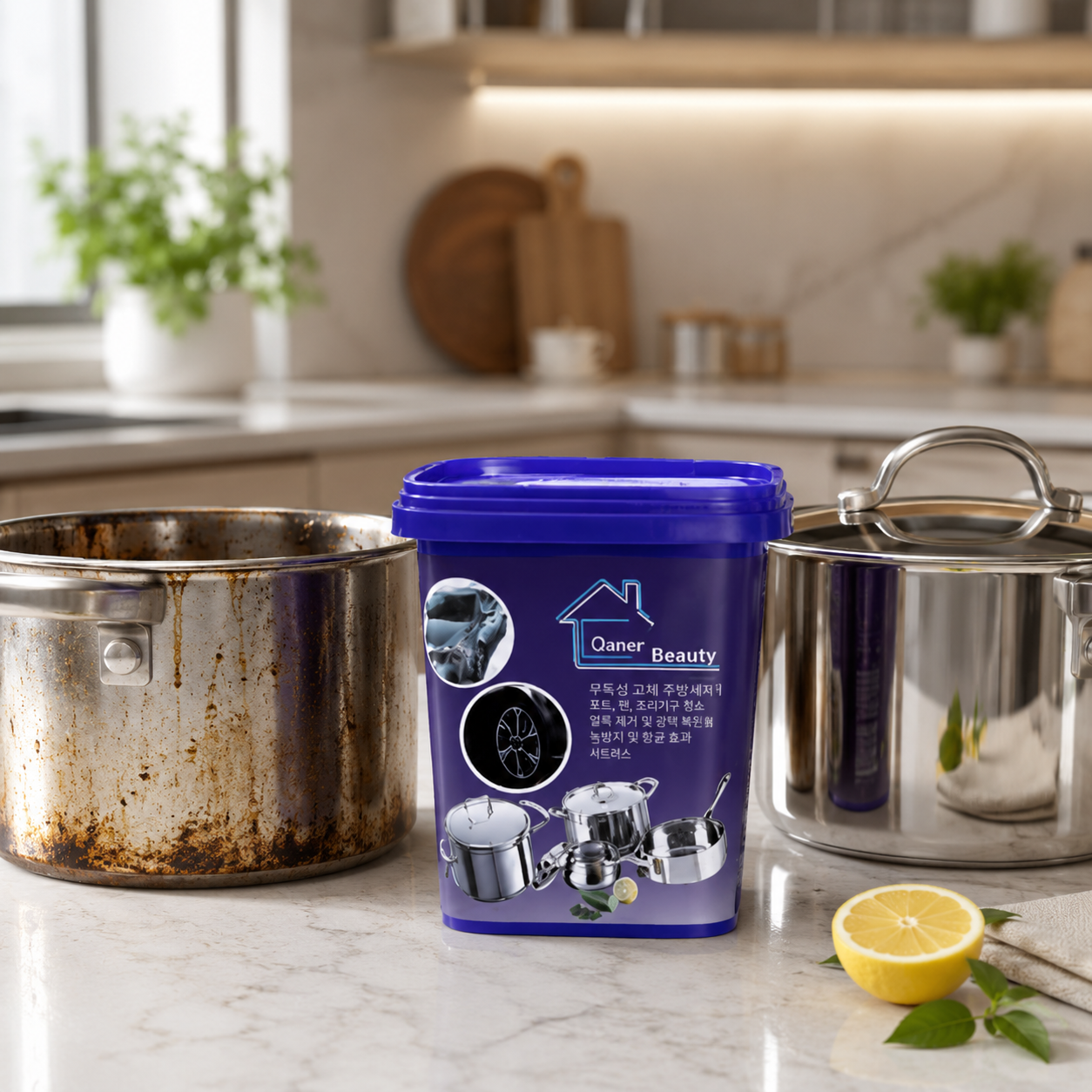Limpiador de utensilios de cocina